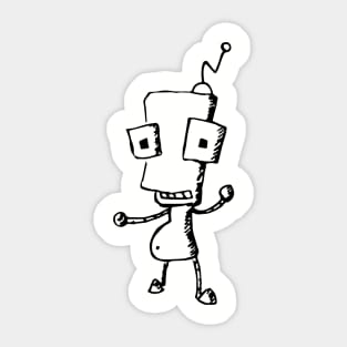 Small Robot Sticker